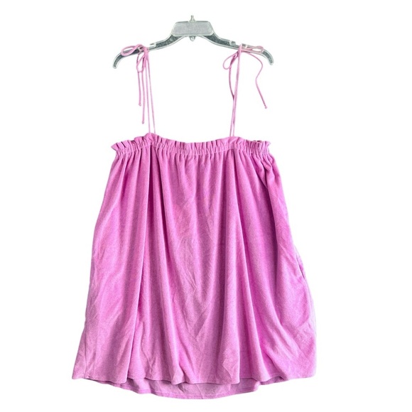 Show Me Your MuMu Dresses & Skirts - SHOW ME YOUR MUMU Angel Terry Cloth Mini Dress Purple Beach Babe Size Large